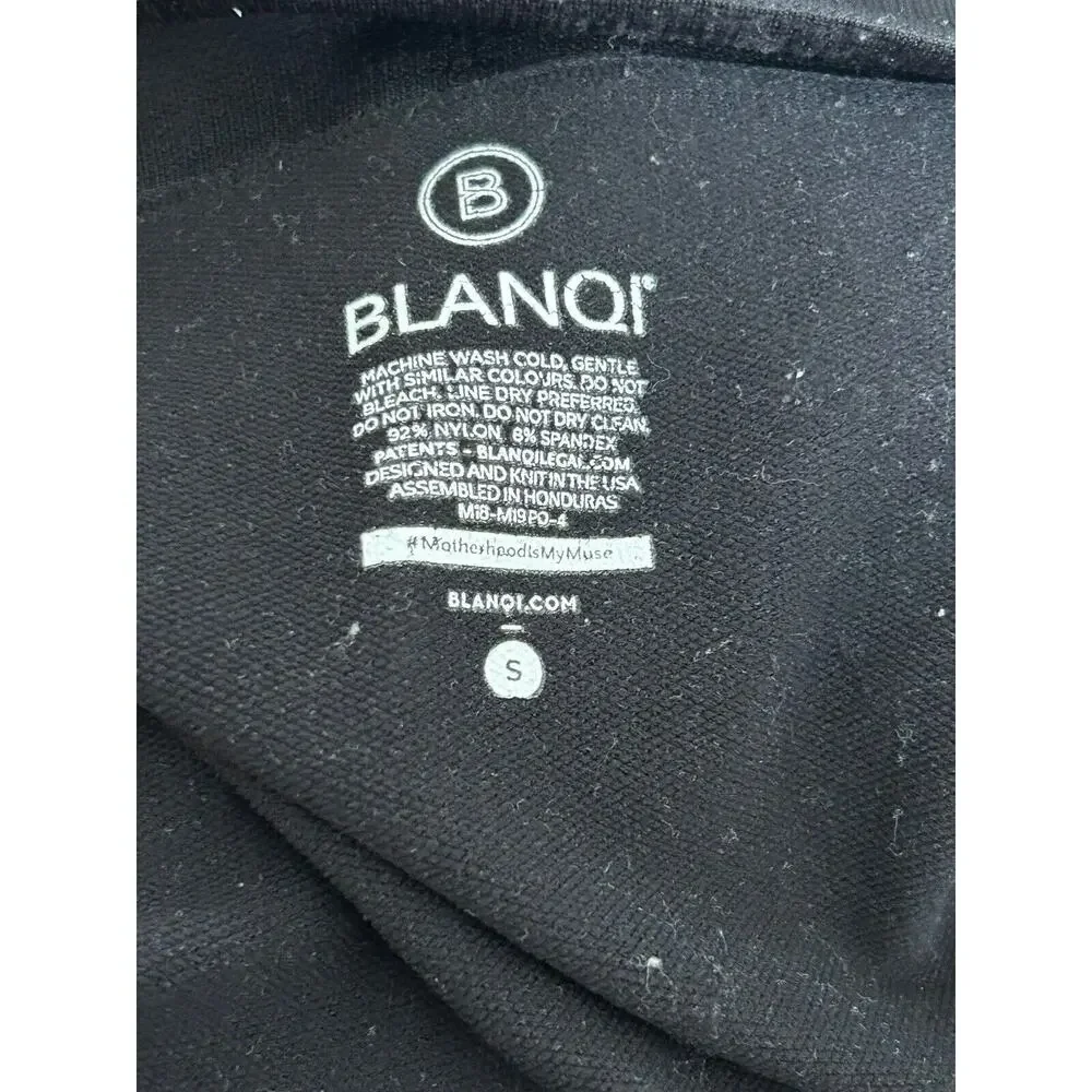 BLANQI‎ Size Small Everyday Highwaist Postpartum+ Nursing Support Leggings Black